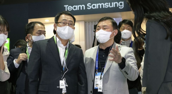 [CES 2022] Samsung, SKT execs discuss partnership on 5G, AI, metaverse