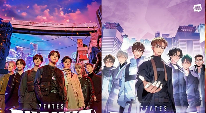 Readers share different views about webtoon featuring BTS