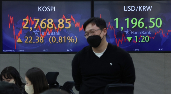 Seoul stocks up for 2nd day on earnings hope