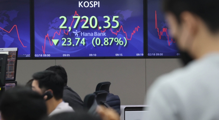 Seoul stocks open lower amid Ukraine uncertainties