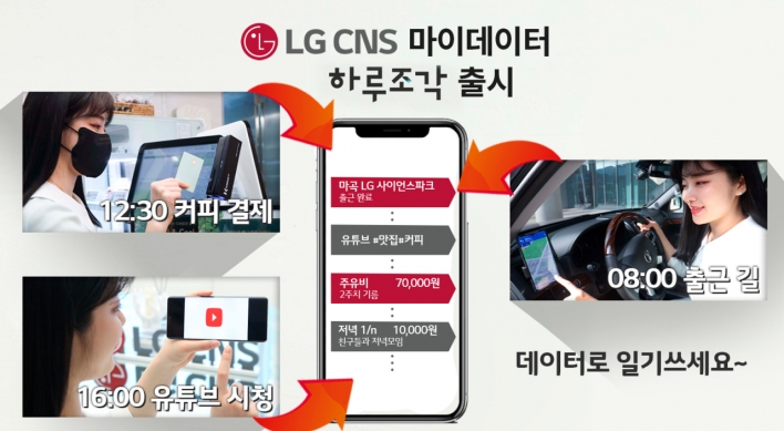 LG CNS offers personal data log service