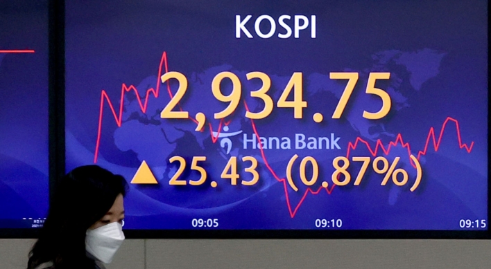Seoul stocks up for 3rd day amid hope for Ukraine peace talks