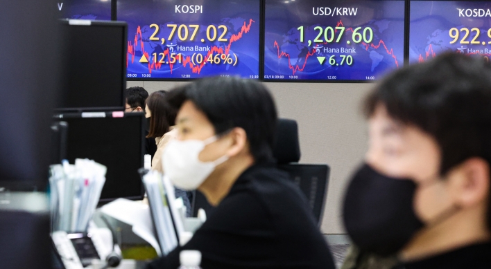 Seoul stocks open nearly flat amid Ukraine uncertainties