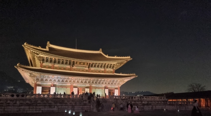 Gyeongbokgung Palace to open for nighttime viewing