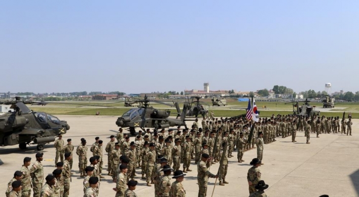 US Forces Korea launches permanent Apache helicopter unit