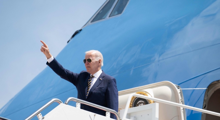Biden set to arrive in S. Korea for first summit with Yoon