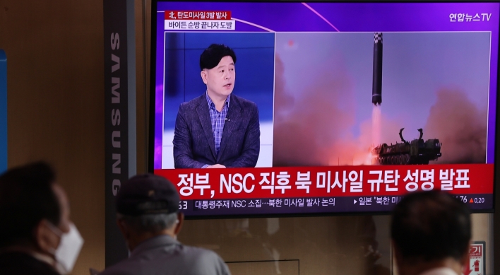 N. Korea fires suspected ICBM, 2 ballistic missiles after Biden’s Asia trip