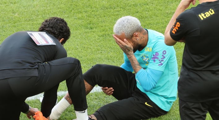 Neymar questionable for friendly vs. S. Korea with foot injury