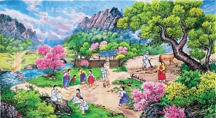 Works by North Korean artists on exhibition in Gwangju