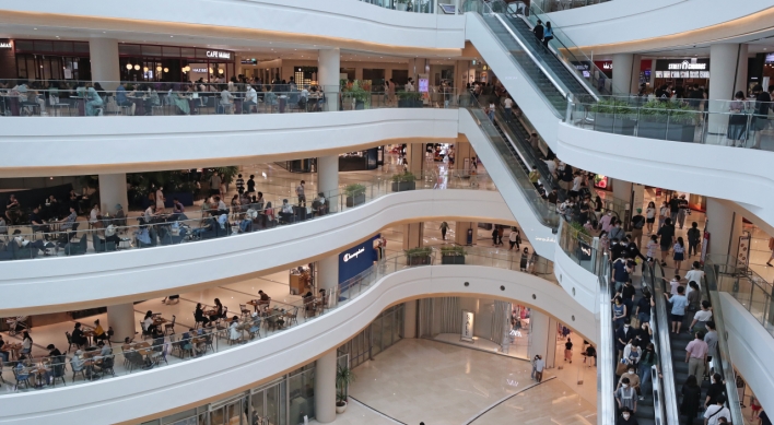 Retail sales up 9.3% in H1 amid eased virus curbs