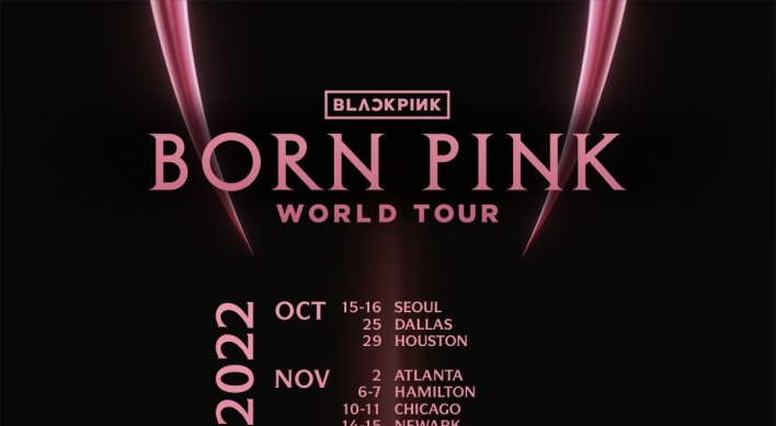 Blackpink to embark on world tour with ‘Born Pink’ in Seoul in Oct.