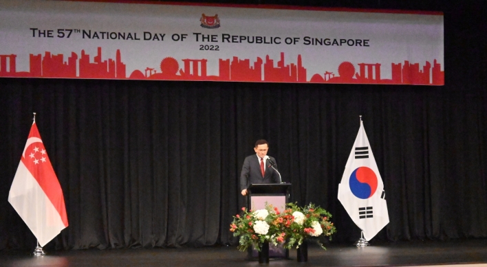 Singapore highlights cultural, commercial ties with Korea at 57th National Day