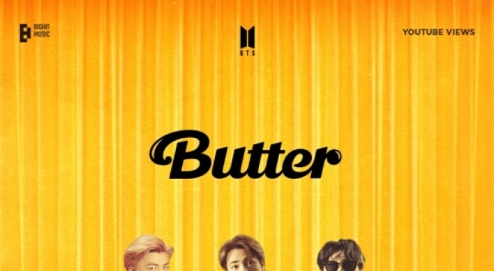 [Today’s K-pop] BTS’ “Butter” music video logs 800m views