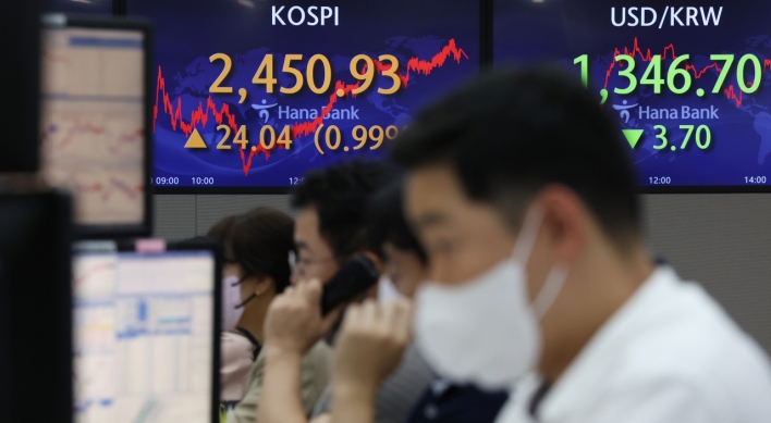 Seoul stocks end higher amid persistent rate hike concerns