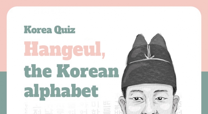 [Korea Quiz] (23) Hangeul, the Korean alphabet
