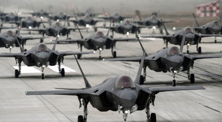 S. Korea, US begin 5-day combined air drills involving stealth jets