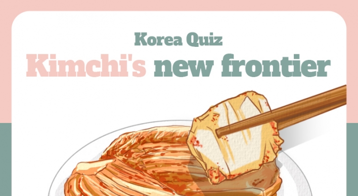 [Korea Quiz] (30) Kimchi's new frontier