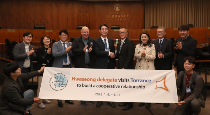 Hwaseong mayor visits Torrance, promotes inter-city cooperation