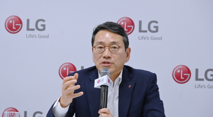 [CES 2023] LG CEO seeks breakthrough with car tech