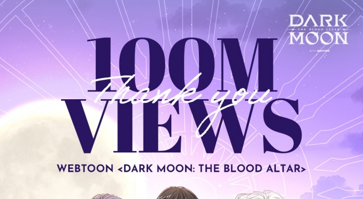 Webtoon ‘Dark Moon: The Blood Altar’ records 100 million views