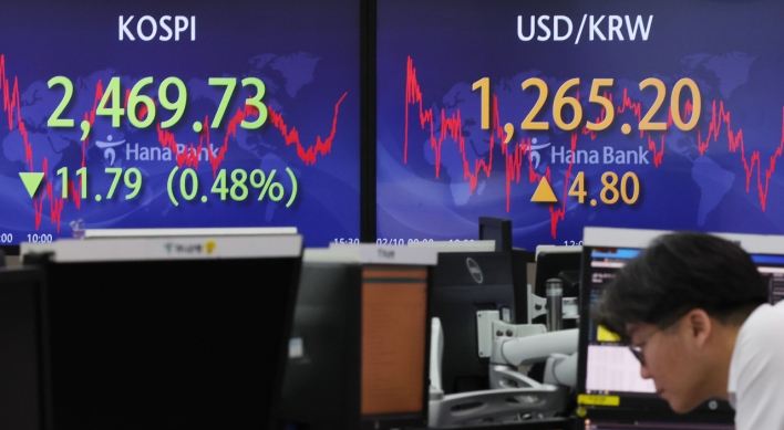 Seoul shares end lower amid Fed rate hike worries