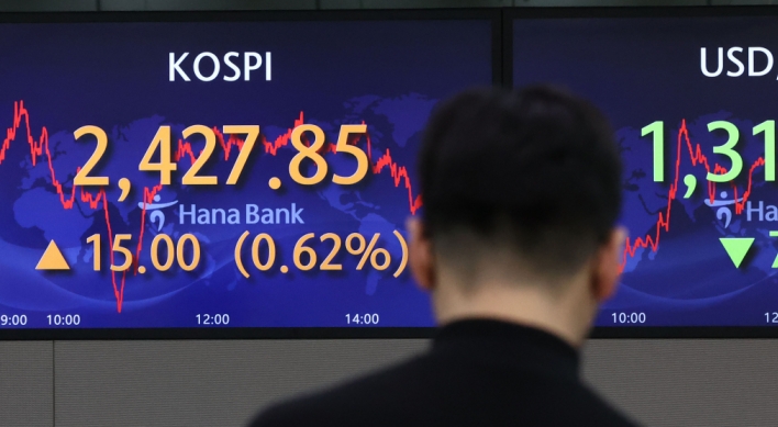 Seoul shares rise for third day amid eased rate hike worries