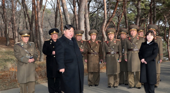 N. Korean leader inspects tactical guided weapons test apparently targeting S. Korean military airport: state media