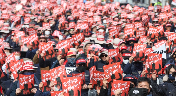 Yoon wages war against labor unions, once the force behind Korea's democratization