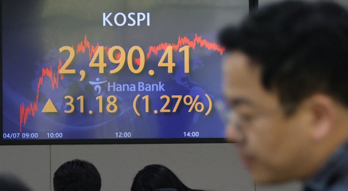 Seoul stocks close over 1% higher on chip rally