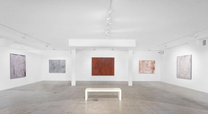 Park Young-ha's paintings inspired by traditional music on show at Helen J Gallery