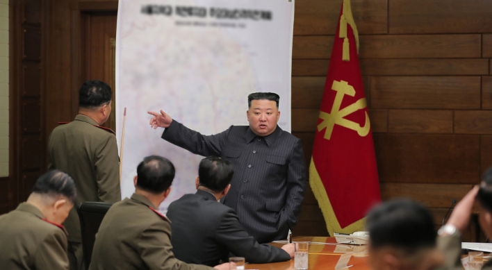 N. Korean leader calls for expanding war deterrence in more 'offensive' way: KCNA
