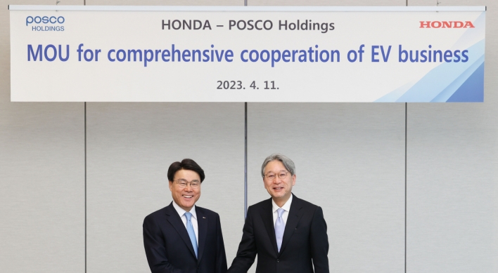 Posco, Honda bolster ties in EV business