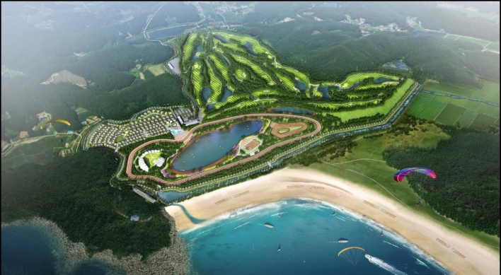 Beach golf resort to open at Taean coastal dune in 2024