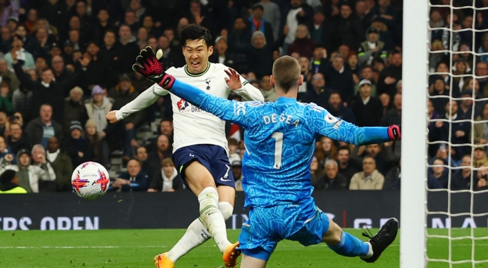 Son Heung-min nets 9th goal of Premier League season, 1 away from extending streak