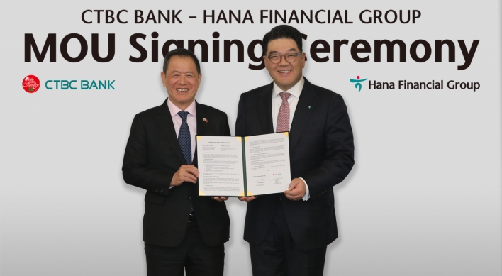 Hana, Taiwan’s CTBC bank ink partnership for business expansion