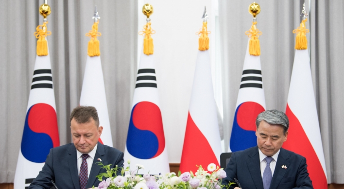 S. Korea, Poland agree to expand defense cooperation, arms trade