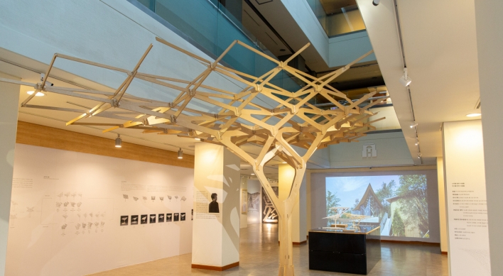 Kim Jae-kyung's timber architecture showcased at Hanyang University