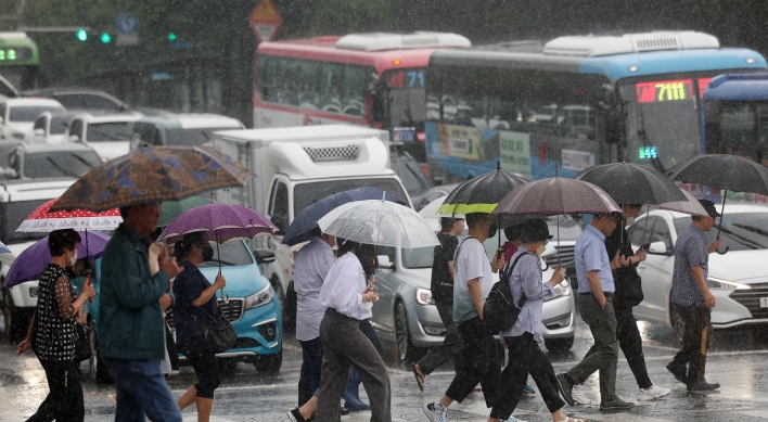 Heavy rain to continue nationwide until Friday
