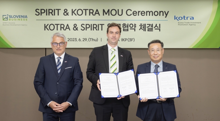S. Korea, Slovenia seek stronger ties in EVs, logistics