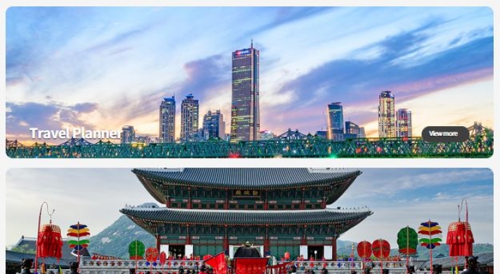 KTO's revamped tourism service platform supports 8 languages