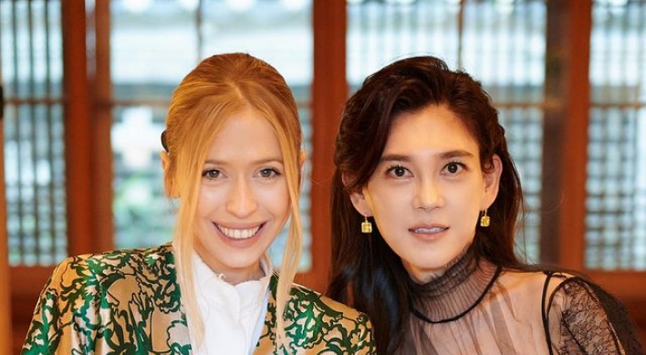 Geraldine Guyot-Arnault, Lee Boo-jin spotted mingling at Seoul launch party