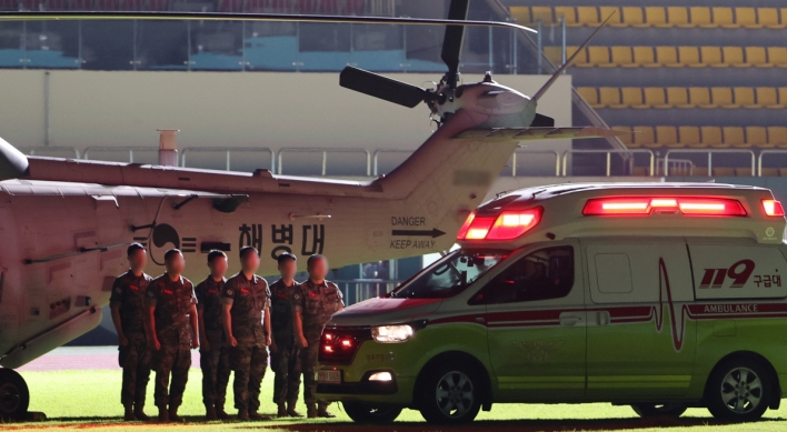Yoon offers condolences over death of Marine in rescue operations