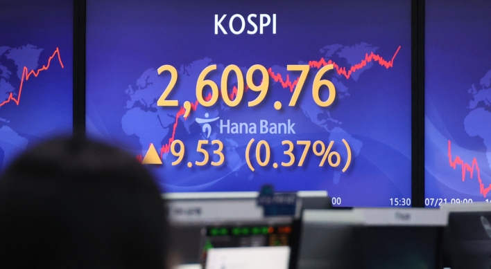 Seoul shares open lower ahead of corporate earnings reports