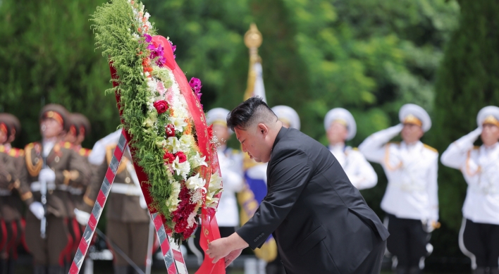 NK leader pays respects to fallen soldiers ahead of Korean War armistice anniv.