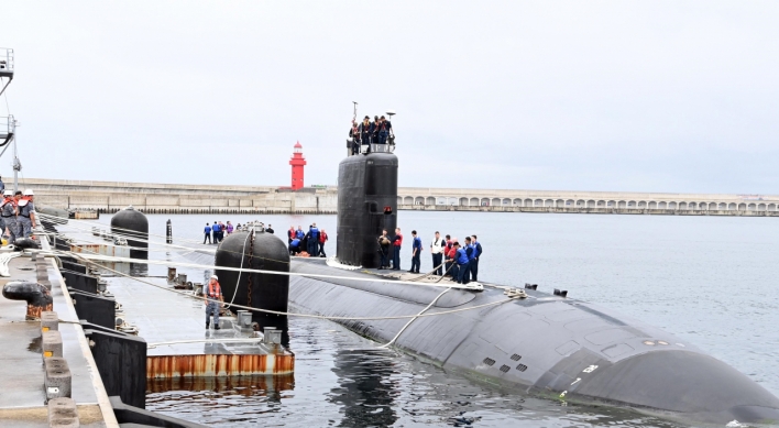 S. Korea, US stage joint anti-submarine drills involving nuclear-powered sub
