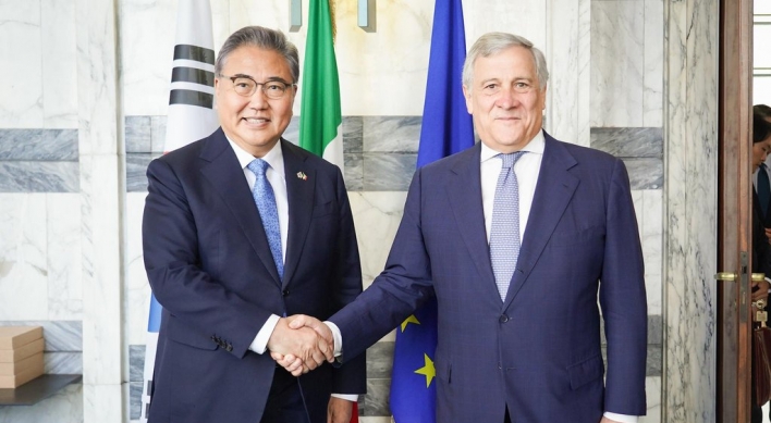 S. Korean, Italian FMs hold talks on boosting cooperation in multilateral frameworks