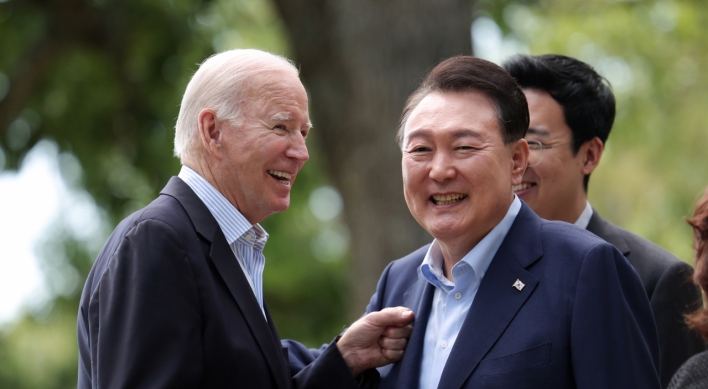 Yoon, Biden agree to closely cooperate to strengthen credibility of US extended deterrence