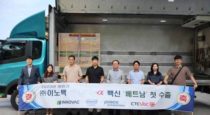 Posco International makes first swine vaccine export to Vietnam