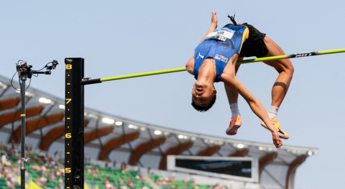 S. Korean high jumper Woo Sang-hyeok wins Diamond League Final