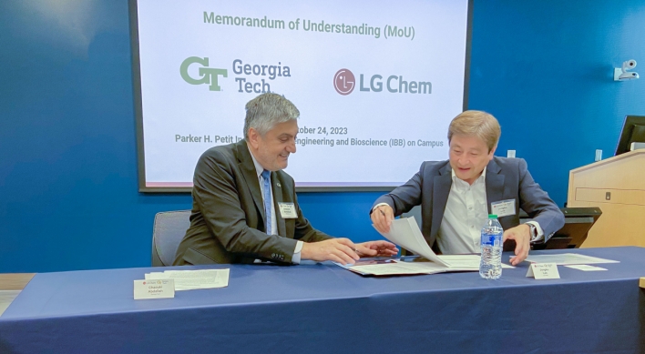 LG Chem sets up R&D center in Georgia